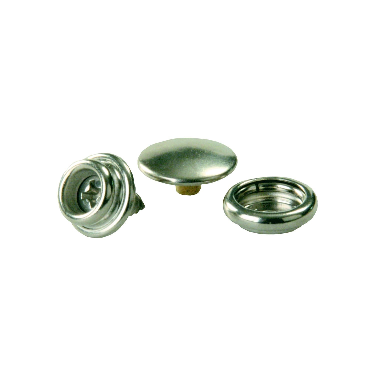JR Products 81585 Fabric-To-Wall Snap Kit, 6/pk