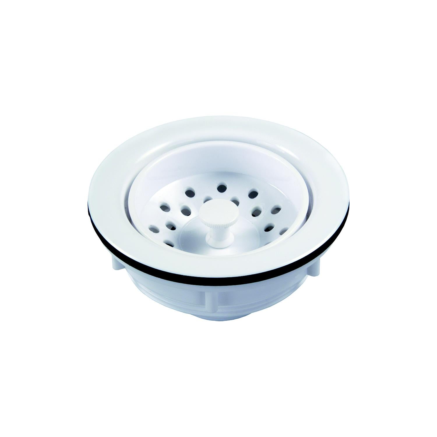 JR Products 95275 RV Sink Strainer with Pop Up Stopper