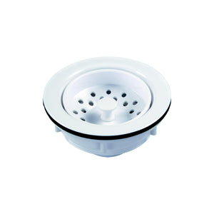 JR Products 95275 RV Sink Strainer with Pop Up Stopper