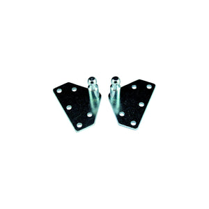 JR Products BR-10336 BR10336 Gas Spring Mounting Brackets - Flat, 2/pk