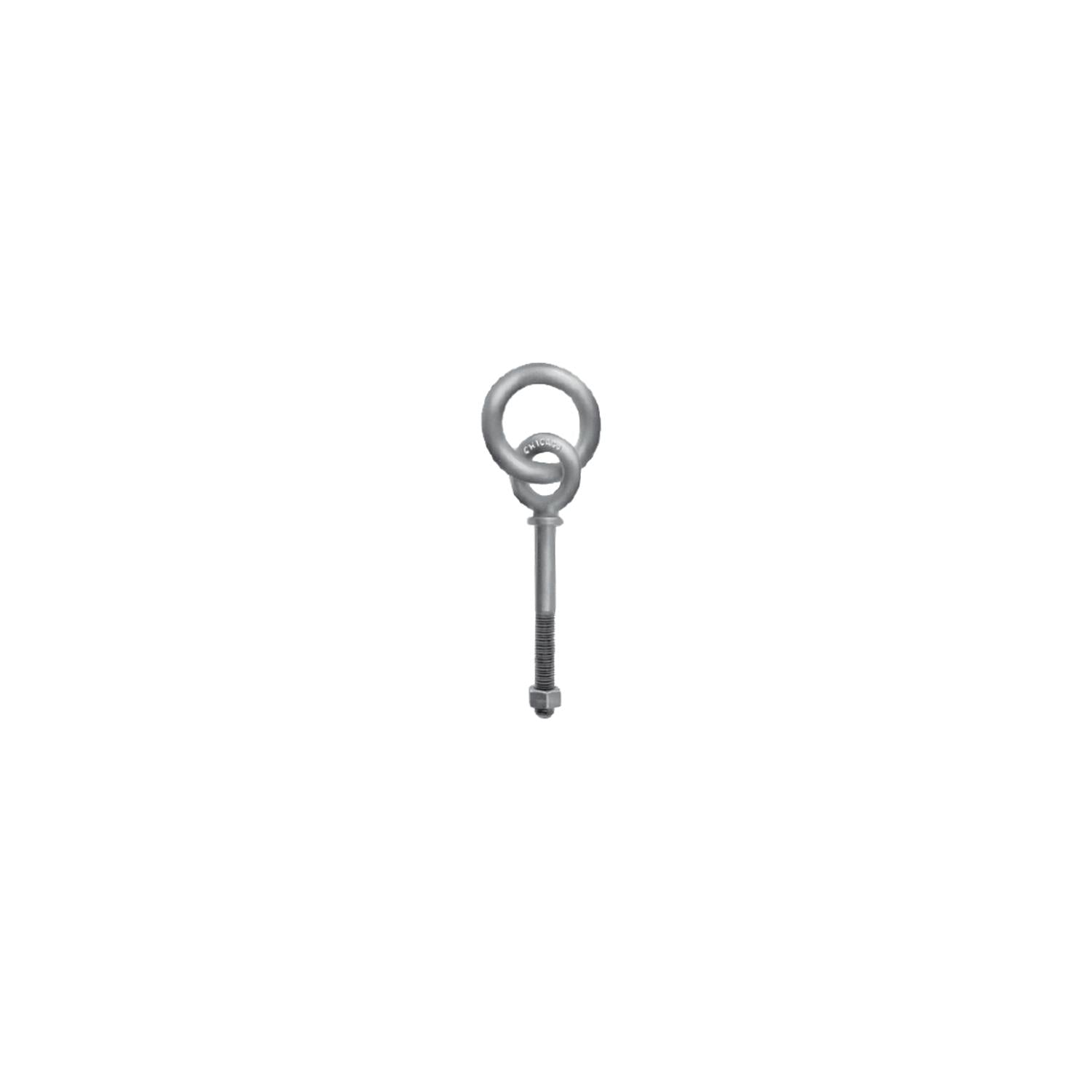 Chicago Hardware 92241 Ringbolt Shldr Galv 5/16X4-1/4