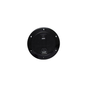 Beckson DP40-B Screw Out Deck Plate With Standard Trim Ring, Smooth Center