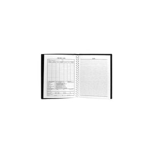 Beckson MM403 Memory-Mate Log Book, Soft Vinyl Cover, Assorted Colors