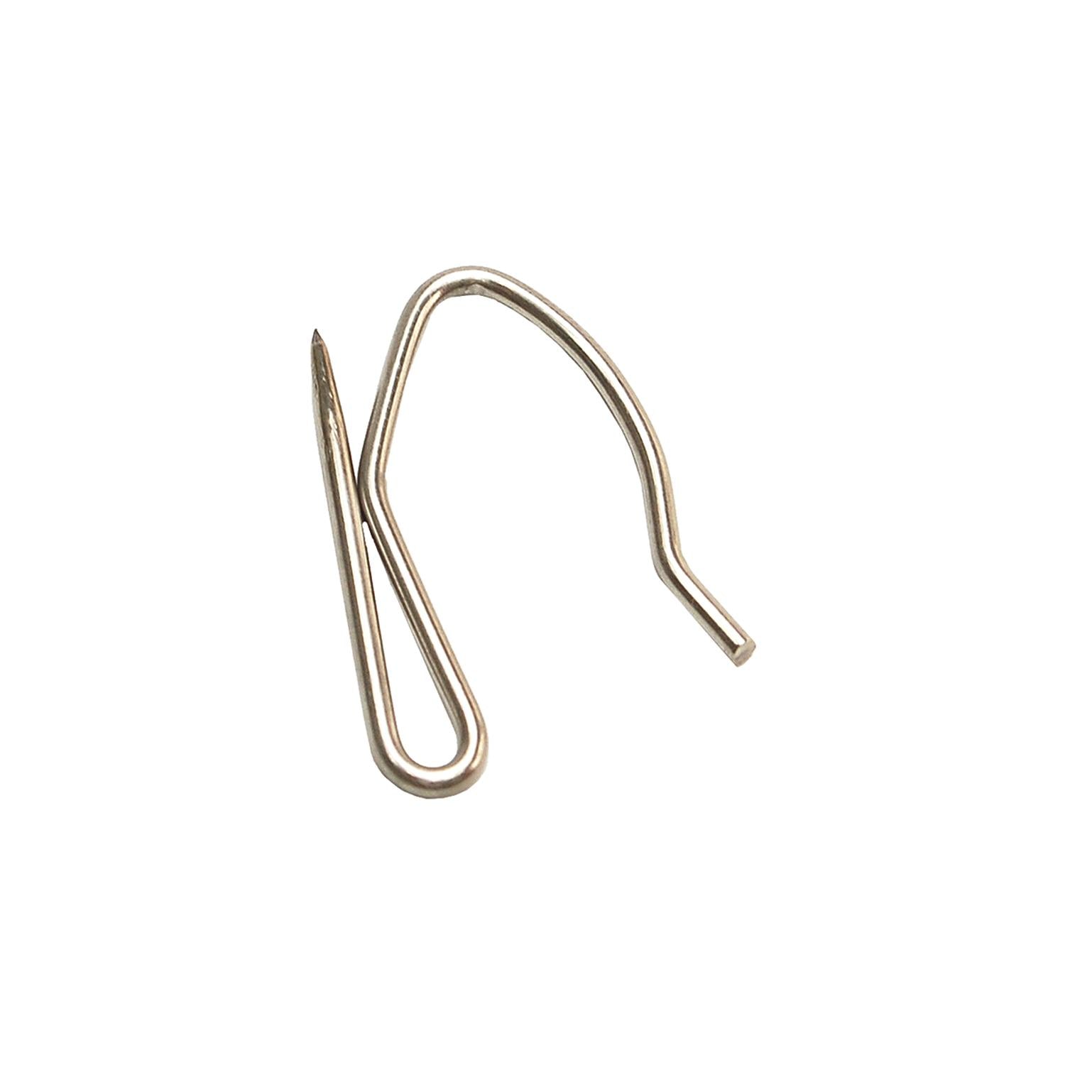 RV Designer A113 Stainless Steel Drape Hook, 14/pk