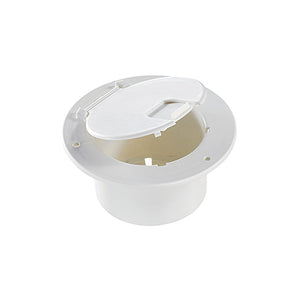 RV Designer B110 w/Repaceable Lid, Polar White