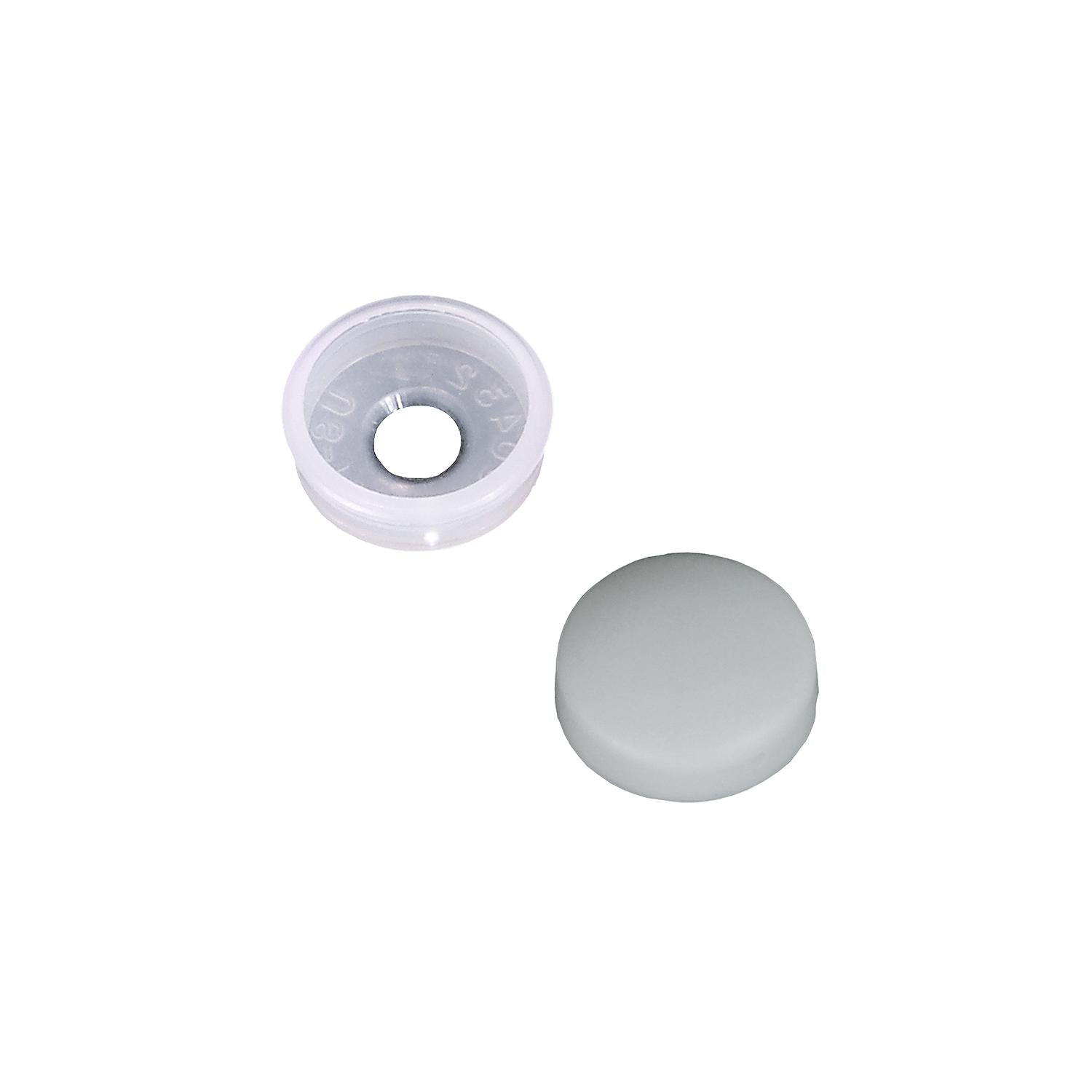 RV Designer H601 Screw Covers, White, 14/pk