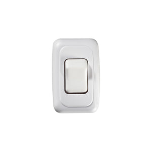 RV Designer S531 Contoured On/Off Wall Switch in Plate