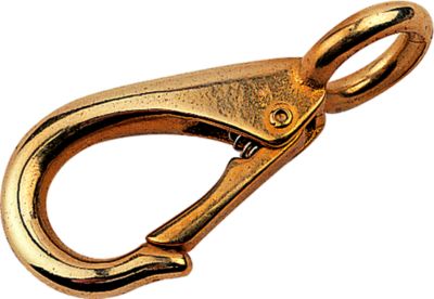 Sea-Dog Line 139121-1 1391211 Brass Fast Eye Snap-Size 1