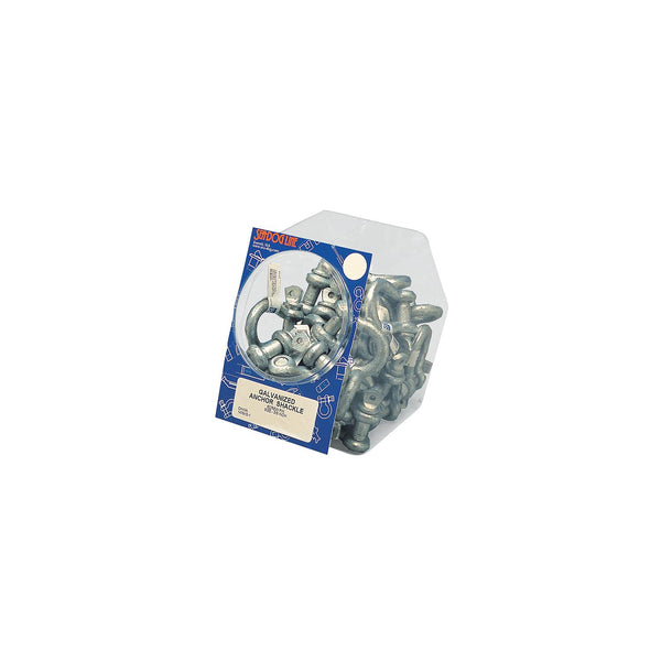 Sea-Dog Line 147808-5 5/16" Galvanized Anchor Shackles, 40 Pieces