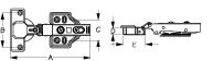 Sea-Dog Line 201964-1 2019641 Soft Close Concealed Stainless Steel Cabinet Hinge