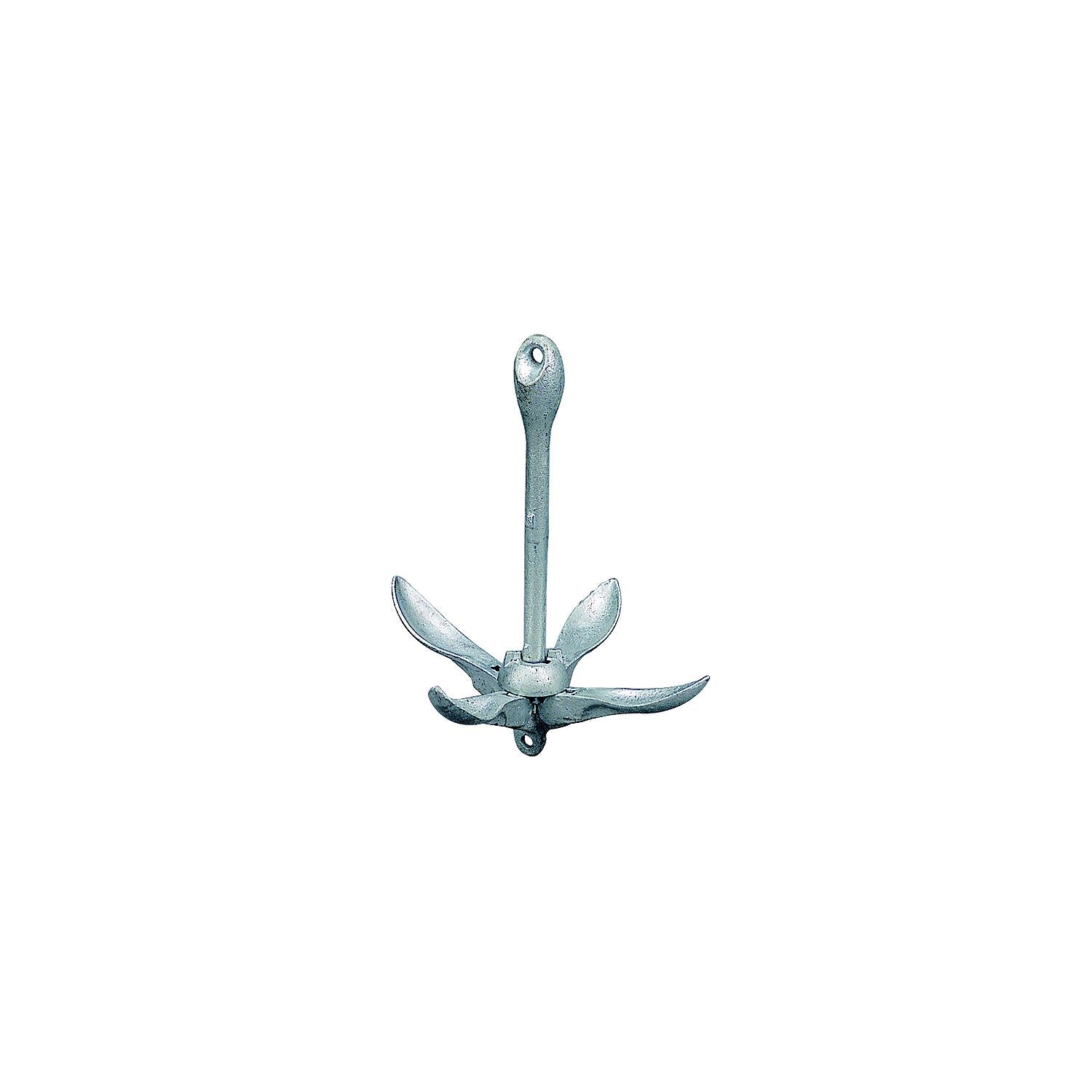 Sea-Dog Line 318013 Galvanized Folding Anchor 13Lbs