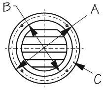 Sea-Dog Line 331424 Round Louvered Vent, 4