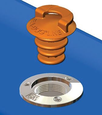 Sea-Dog Line 357390-5 3573901 Emergency Deck Fill Plug, POP Display 10/pk