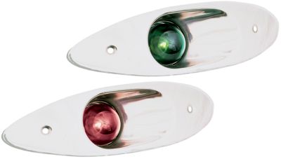 Sea-Dog Line 400080-1 4000801 LED Flush Mount Side Lights, Stainless, 1 pr.