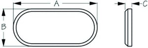 Sea-Dog Line 401375-1 Seadog LED Surface Mount Courtesy Edge Light, White