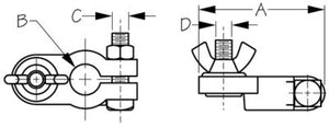 Sea-Dog Line 415211-1 415211 Battery Terminal, Negative
