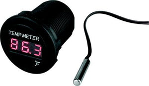 Sea-Dog Line 421618-1 4216181 LED Round Temperature Meter