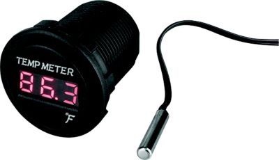 Sea-Dog Line 421618-1 4216181 LED Round Temperature Meter