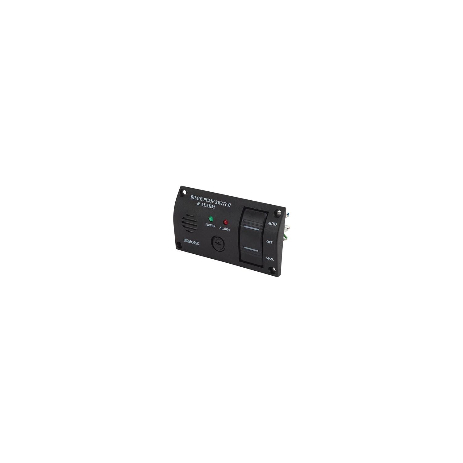 Sea-Dog Line 423035-1 Seadog Bilge Water Alarm Panel W/Pump Switch