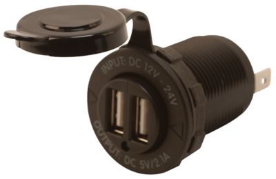 Sea-Dog Line 426503 Double USB Power Socket w/o Light