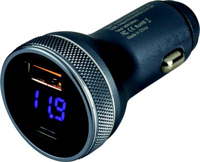 Sea-Dog Line 426514-1 Seadog XXX USB 3.0 & USB-C Power Plug w/Volt Meter