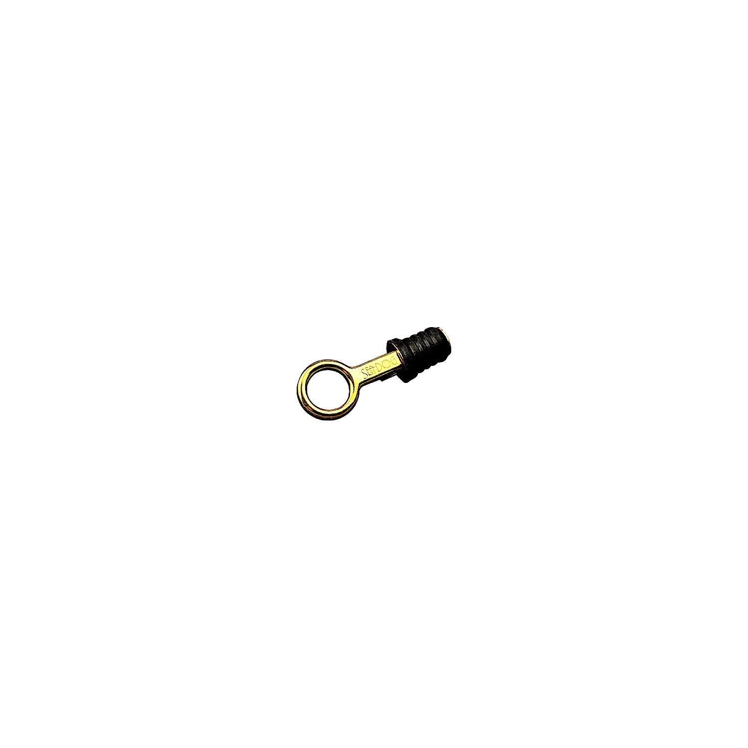 Sea-Dog Line 520072 Brass Snap Handle Drain Plug, 1-1/4