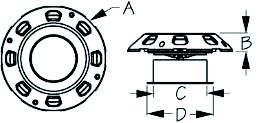 Sea-Dog Line 727520-3 7275203 Mushroom Vent, 8