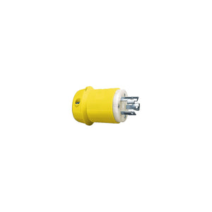 Hubbell HBL26CM11 Yellow 30A 125V Twist Lock Insulgrip Plug