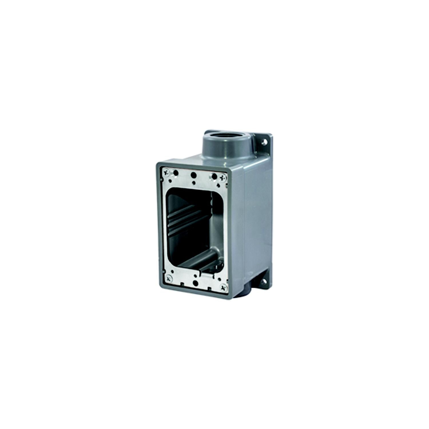 Hubbell HBL6083 Gray Thermoplastic FD Box