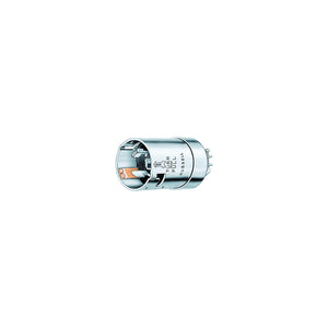 Hubbell HBL63CM65 Nickel Plated Brass Heat Resistant 50A Plug
