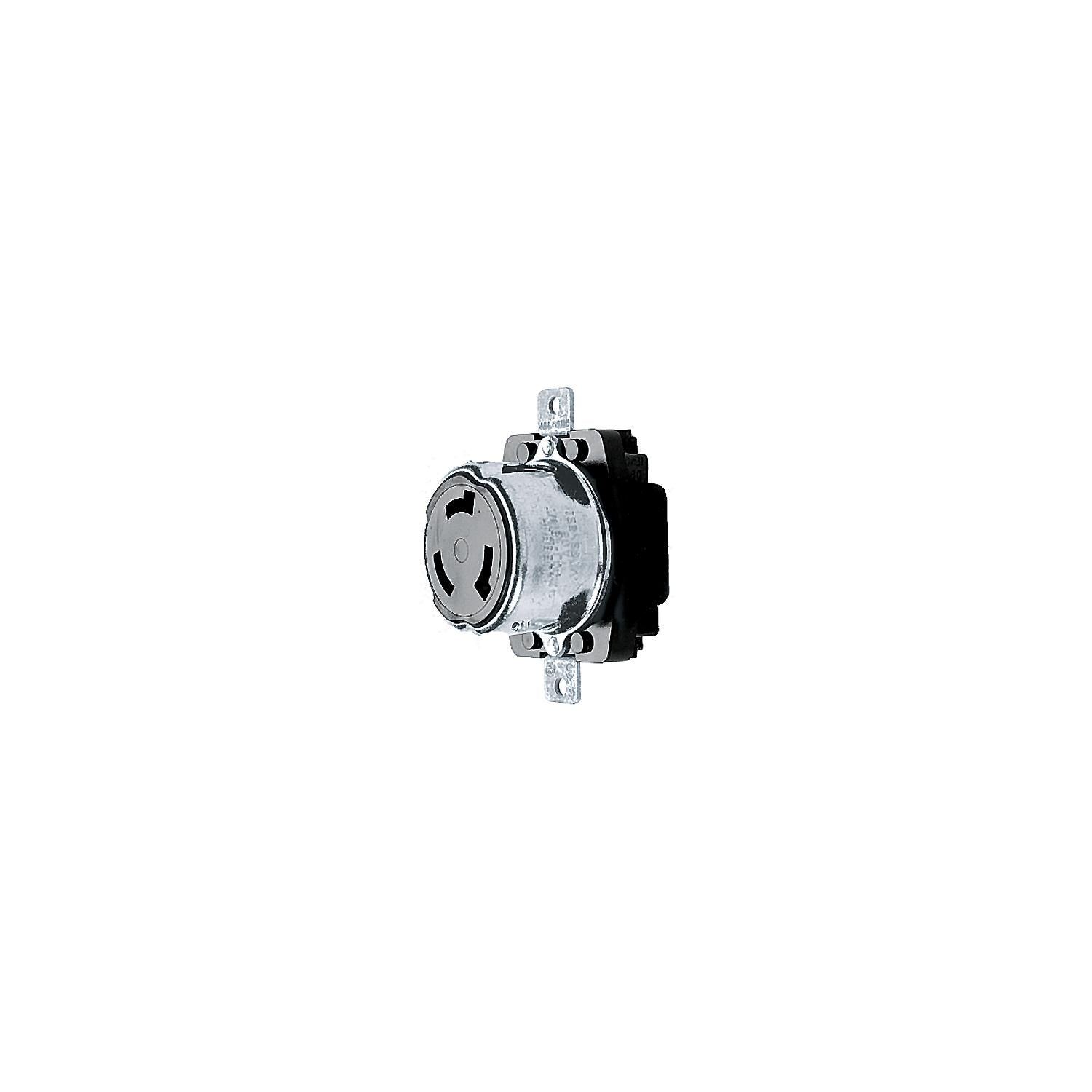 Hubbell HBL63CM69 Heat Resistant Thermoset Base Single 50A Receptacle