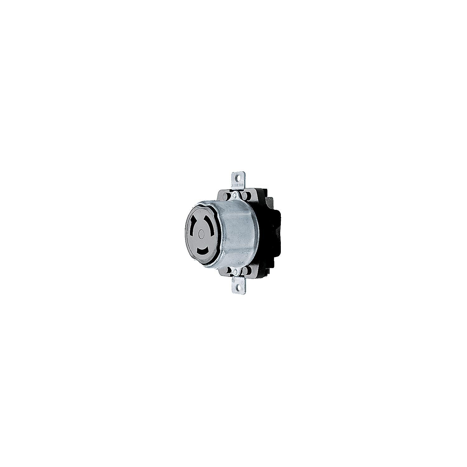 Hubbell HBL63CM70 Heat Resistant Thermoset Base Single 50A Receptacle