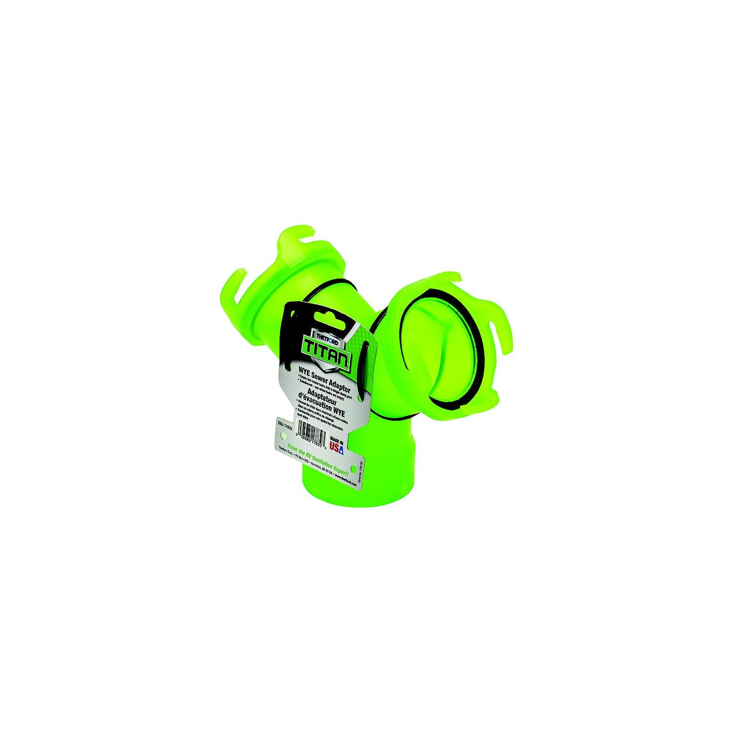 Thetford 17832 Titanâ„¢ Pemium RV WYE Adapter