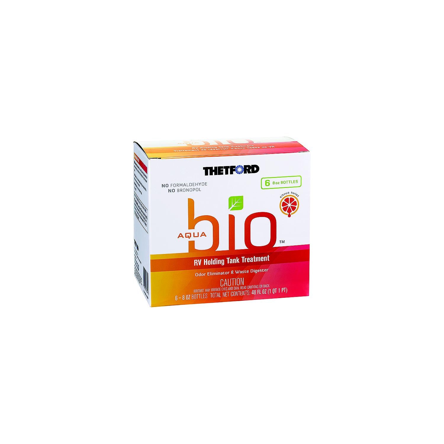 Thetford 96604 Aquabioâ„¢ Holding Tank Treatment, 8 oz., 6/pk
