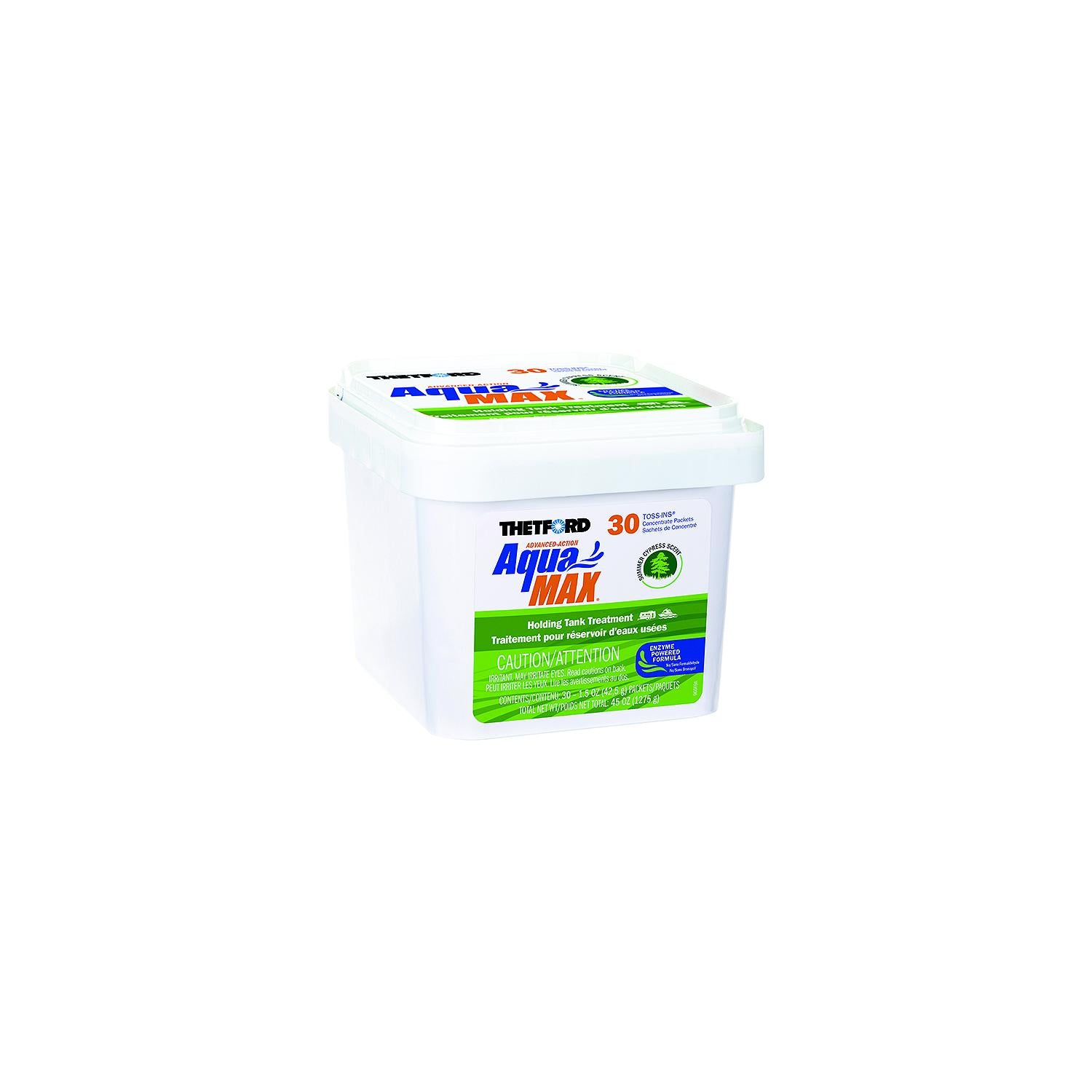 Thetford 96665 AquamaxÂ® Holding Tank Treatment, 30-Pack Toss-InsÂ®, Summer Cypress Sent
