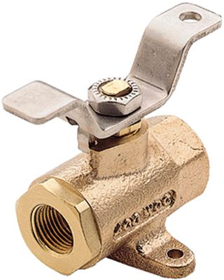 Conbraco/Apollo 78-248-10 Bronze Ball Type Fuel Shut-Off Valve, 1/4