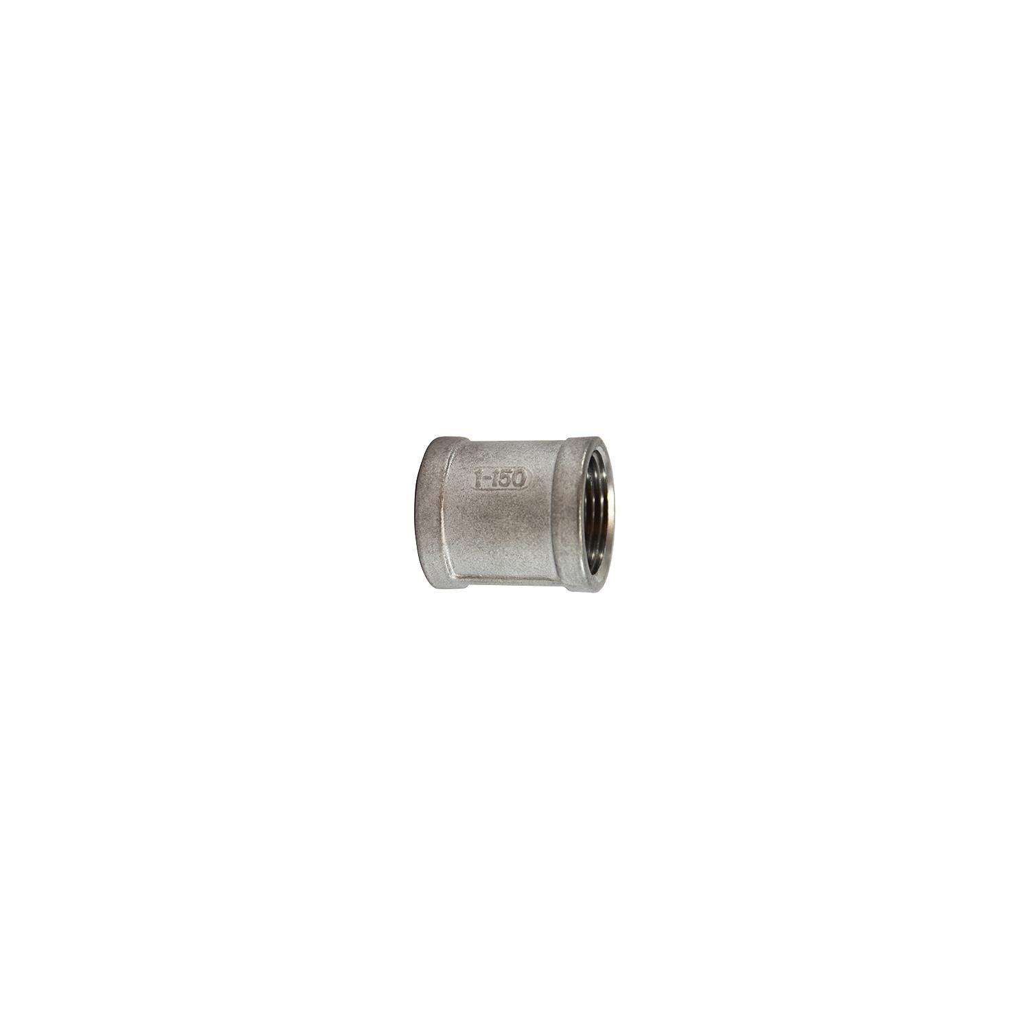 Brass Fittings 64-411 64411 304 Stainless Steel Coupling, 1/4