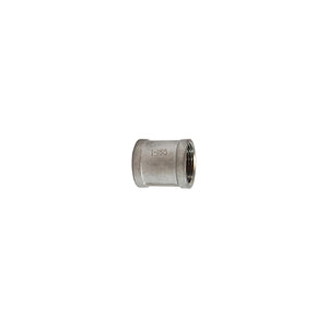 Brass Fittings 64-411 64411 304 Stainless Steel Coupling, 1/4