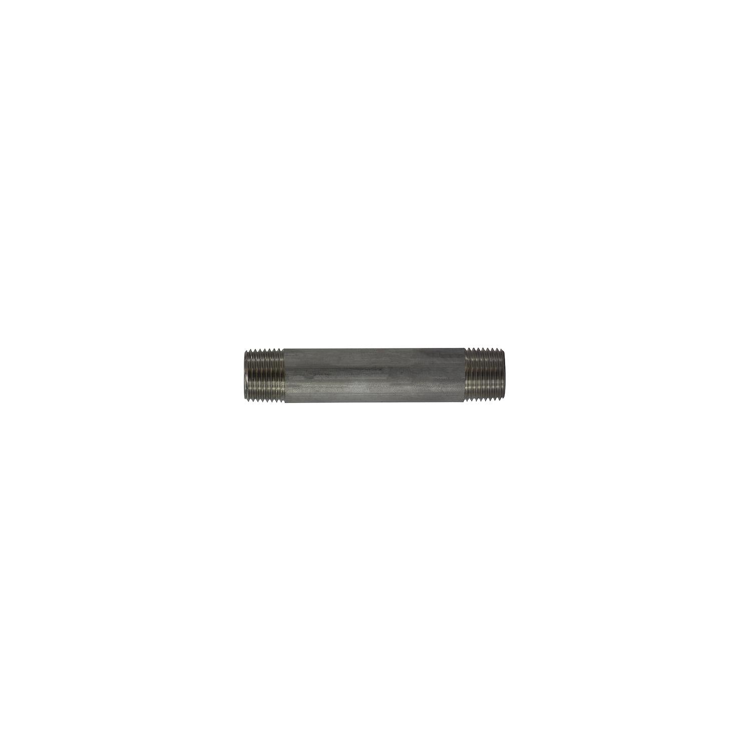 Brass Fittings 70-060 70060 316 Stainless Steel Nipple, 1/2