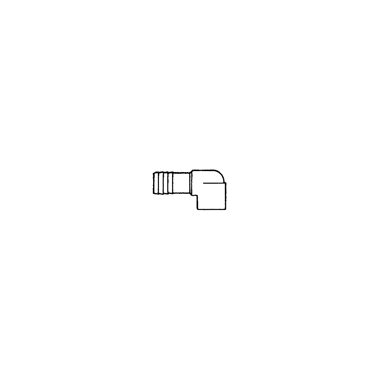 Brass Fittings 1407-005 Elb Pl Pipe To Fip 1/2