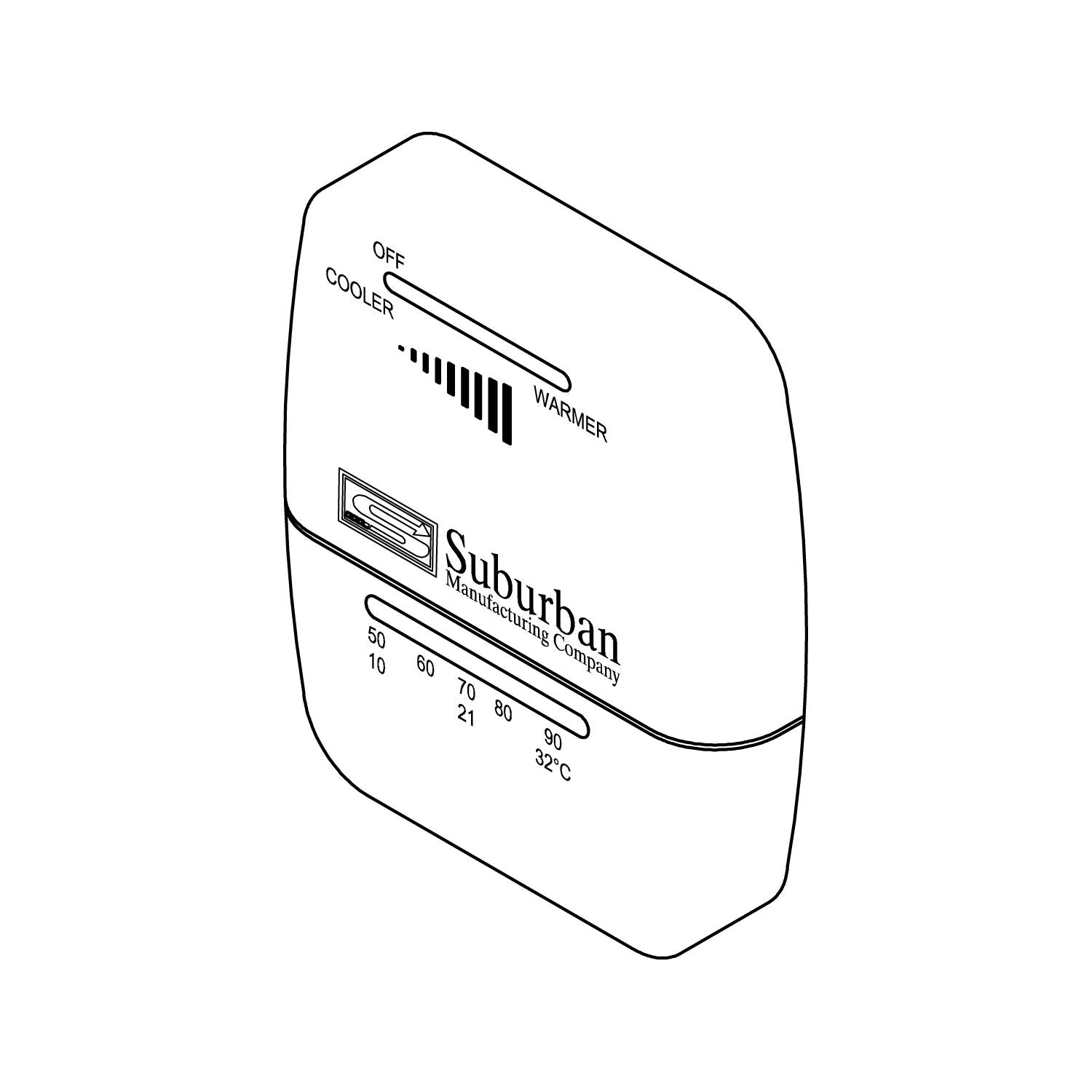 Suburban Mfg 161210 Thermostat