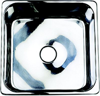 Scandvik 10216 Rectangular Stainless Steel Mirror Finish Sink