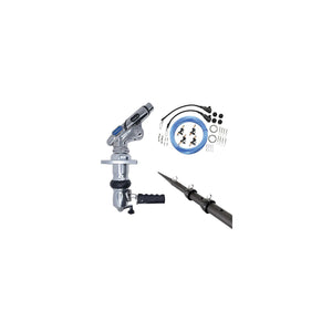 Tigress 88679-02 8867902 XD Crank Top Mount Carbon Fiber Outrigger System, 18', Black/Black Tip, 1 pr.