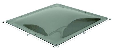 Icon Technologies 12115 SL3030 Standard RV Skylight, Smoke