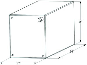 Icon Technologies 12727 Fresh Water Replacement Tank, 30 Gal.