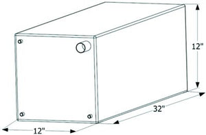 Icon Technologies 12736 Fresh Water Replacement Tank, 20 Gal.
