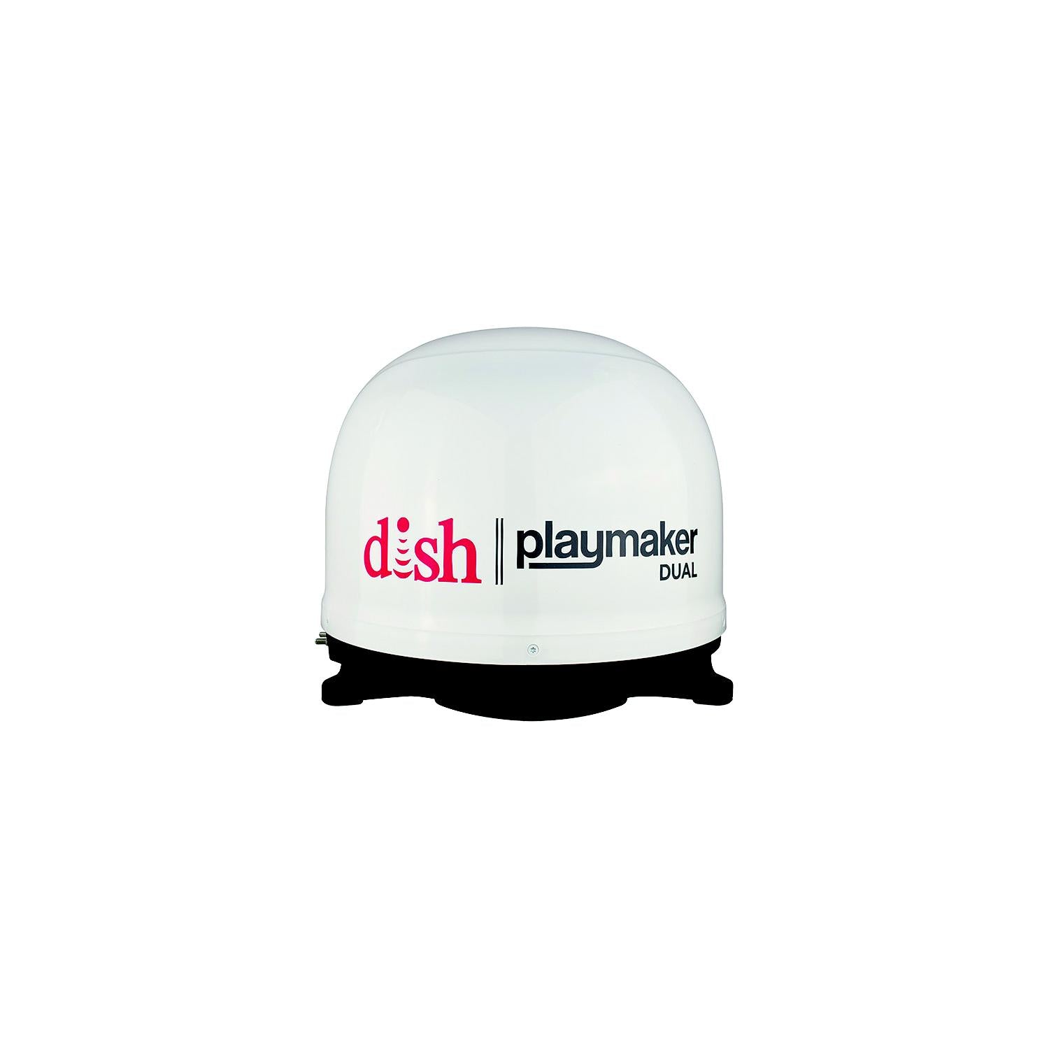 Winegard Co. PL-8000 PL8000 White Dish Playmaker Dual Portable Satellite RV TV Antenna w/o Receiver