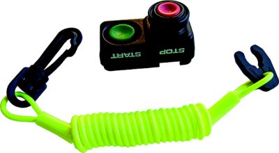 Atlantis Enterprises AZ1030BK Kawasaki Lanyard & Switch, Black