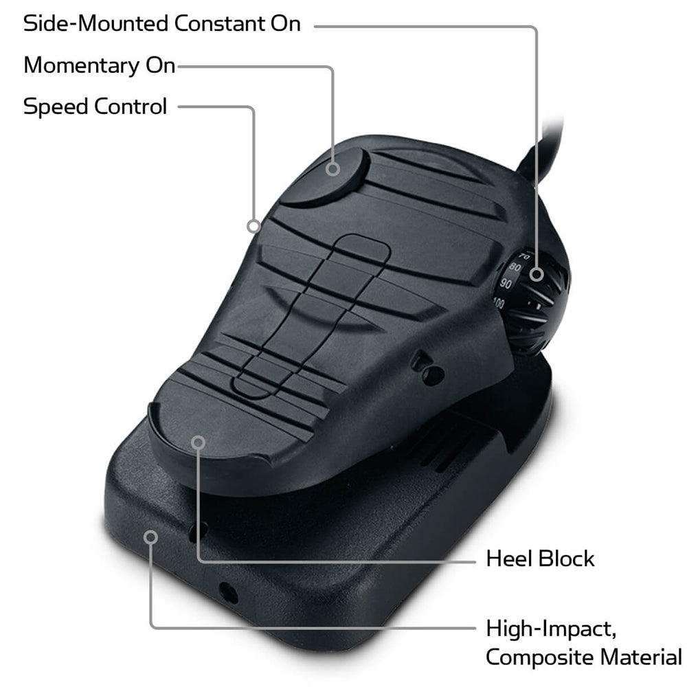 Minn Kota Edge 55 - Latch  Door - Foot Control - 12V-55lb-45