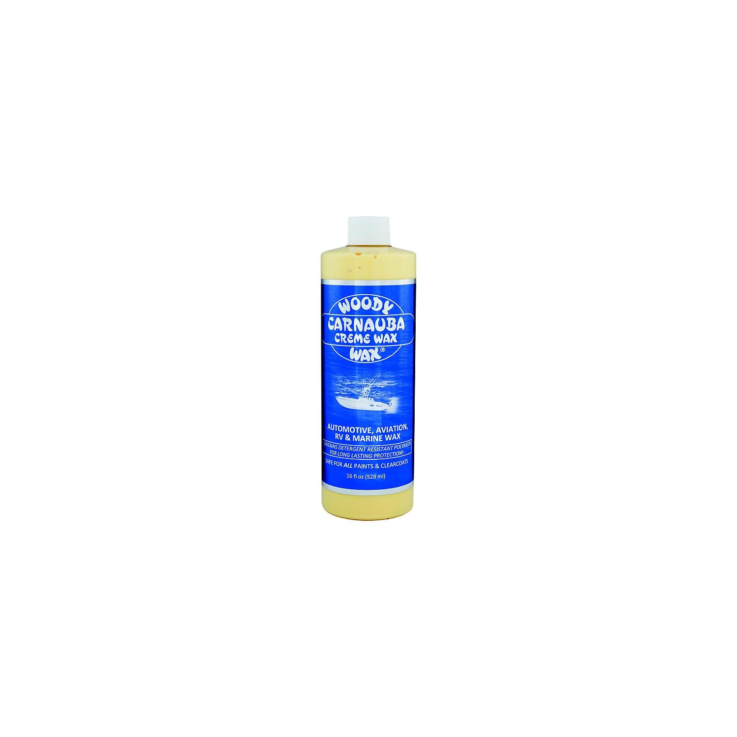 Woody Wax CARCW Carnauba Creme Wax, 16 oz.